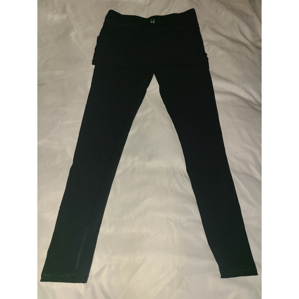 Solumbra Sun Protective Skirted Leggings Black Womens Small 2660K13 USA Made
